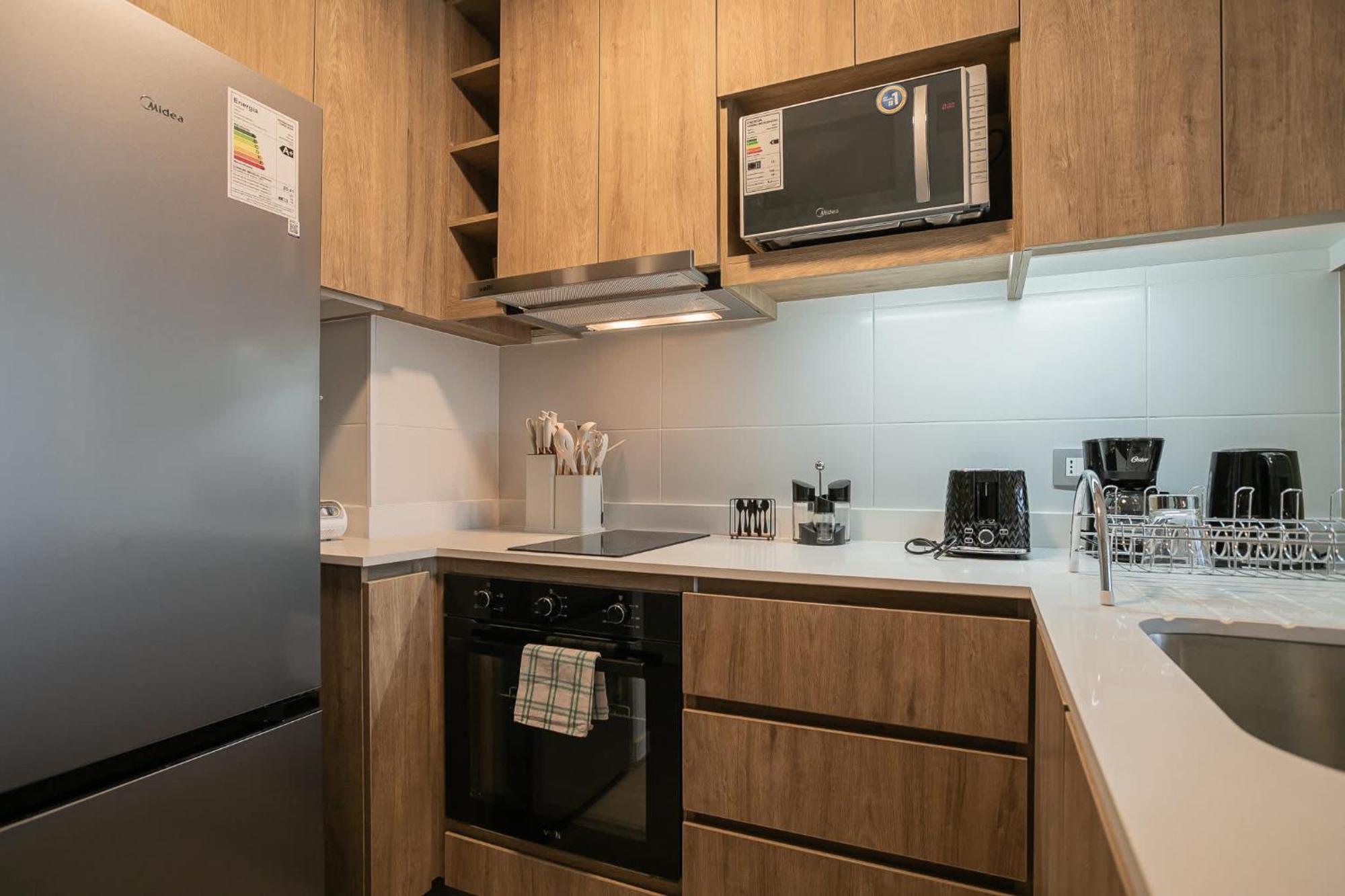 Apartamento Bright & Cozy In Nunoa 1d1b Santiago